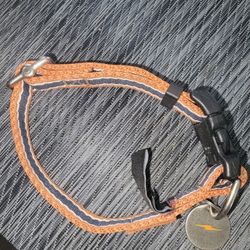 Dog Collar Shinola Engravable  Size Small Adjustable 
