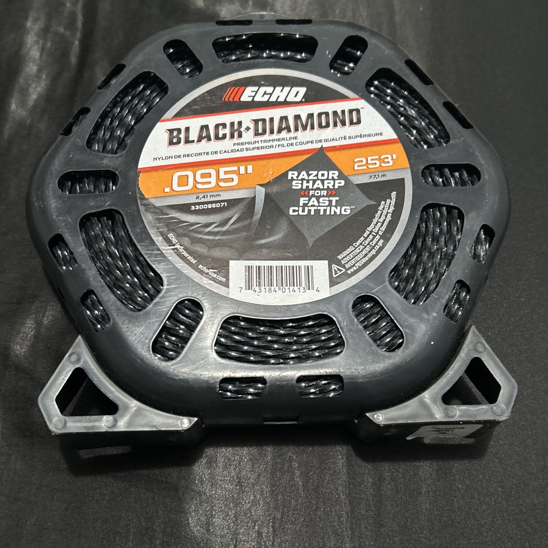 ECHO Black And Diamond Premium Trim Line .095