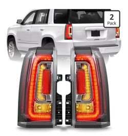 Pair LED Taillight Replacement for 2015-2020 GMC Yukon/Yukon XL Denali SLE SLT