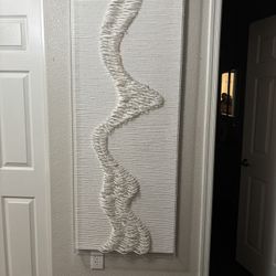 Large 4ft Abstract Art Originally 300. From Home Goods
