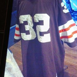 NFL FAN APPAREL MITCHELL & NESS #32 CLEVELAND BROWN  " JIM BROWN" JERSEY SIZE 56 THROW BACK 1964