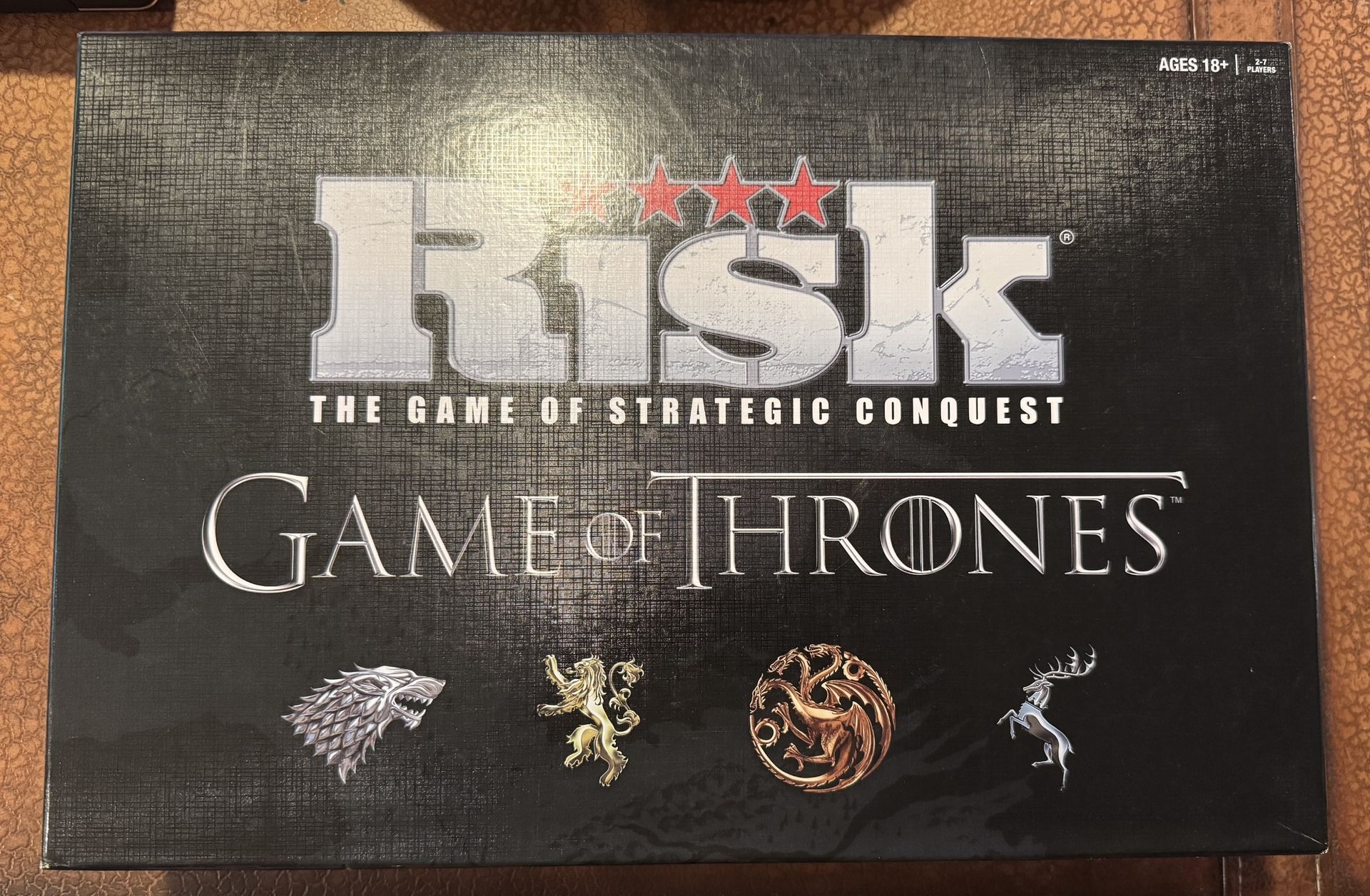 Game of Thrones Risk Edition Board Game Complete Set - Open Box - Unplayed