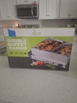 Double buffet warmer