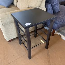 Metal & Glass Side Table
