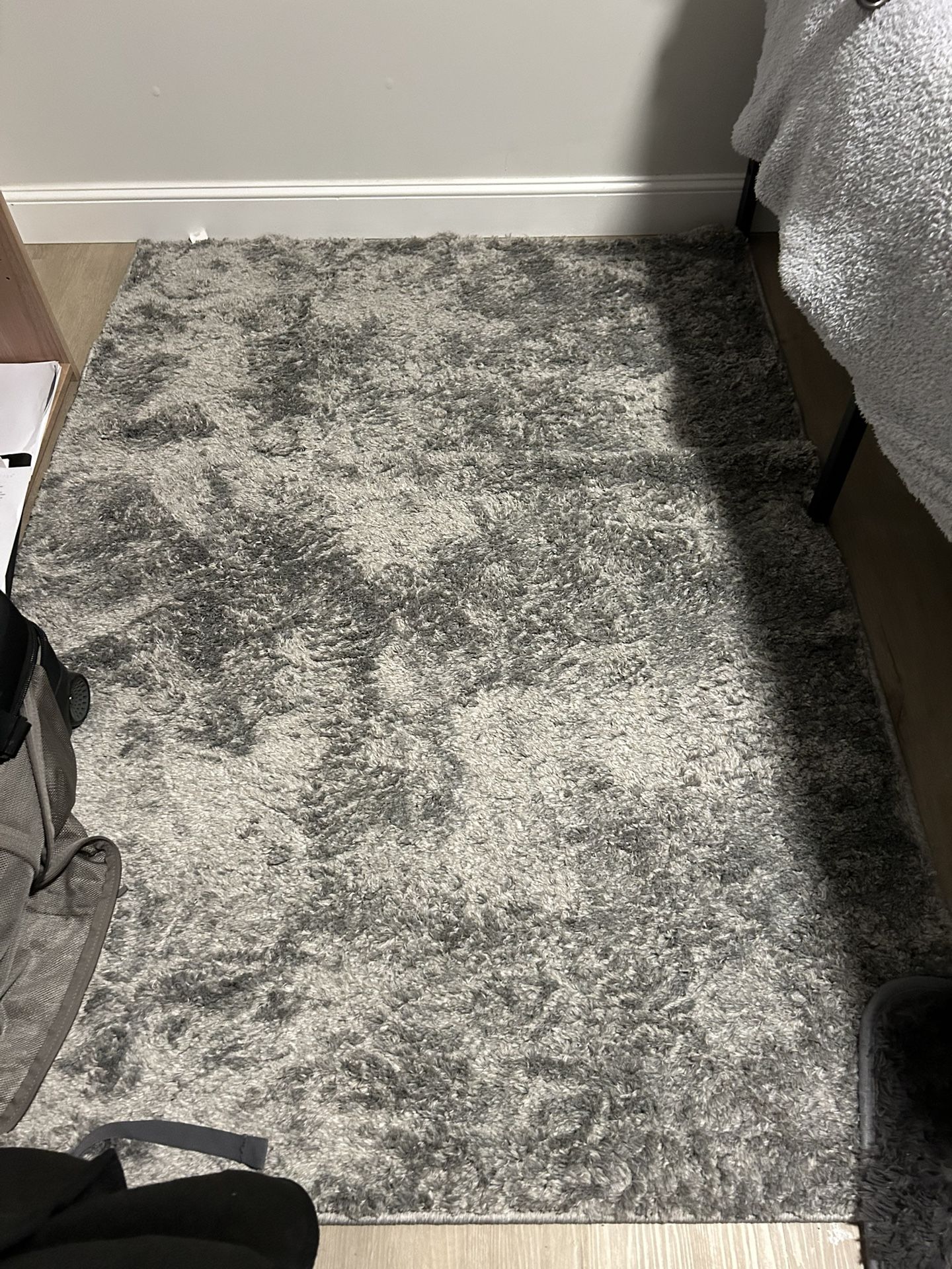 Rug - Carpet - Gray- 4x6