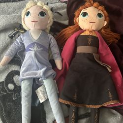Elsa and Ana Dolls