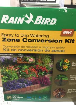 Rain bird drip system