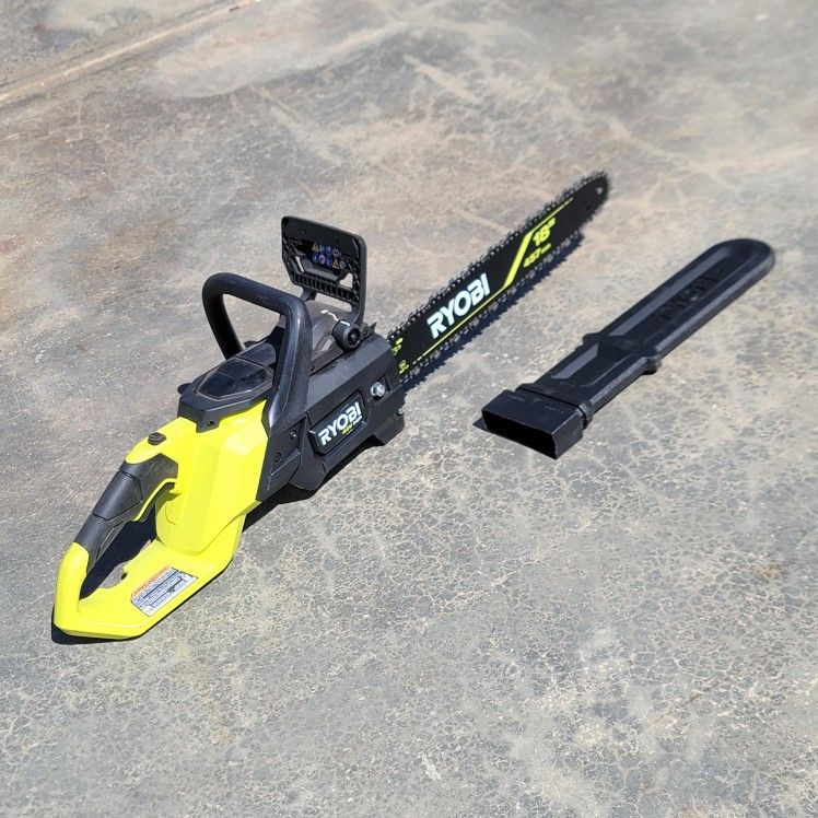 RYOBI
40V HP Brushless 18 in. Cordless Battery Powered Chainsaw (TOOL ONLY)