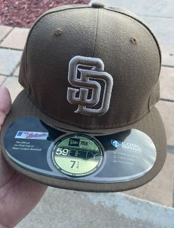 Padres Olive Hat Fitted New 7 1/4