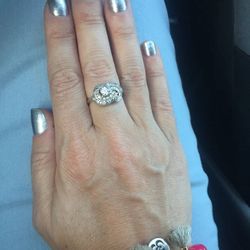 VINTAGE DIAMOND RING 