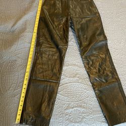 Ladies Leather Pants