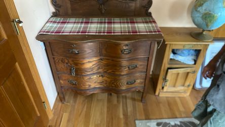 Antique Dresser With Mirror