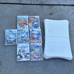Video Games And Balance Board 