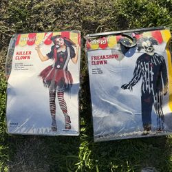 Clown Costumes $40 Each