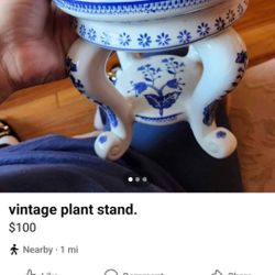 Vintage Plant Decor