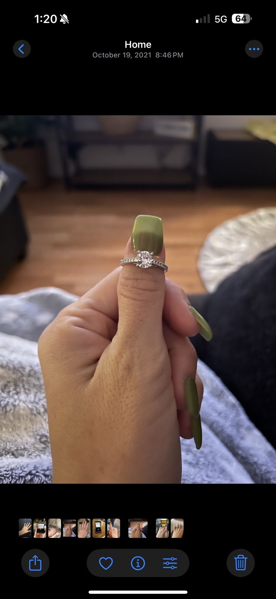 1 Carat Engagement Ring 
