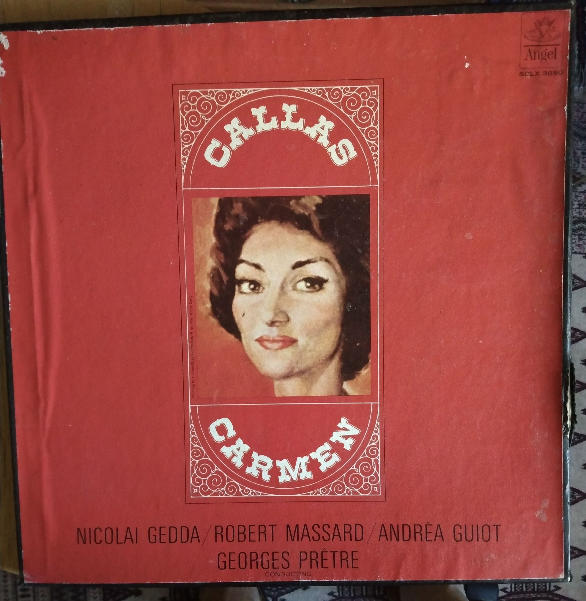 Opera NICOLAI GEDDA/ROBERT MASSARD / ANDREA GUIOT GEORGES PRETRE