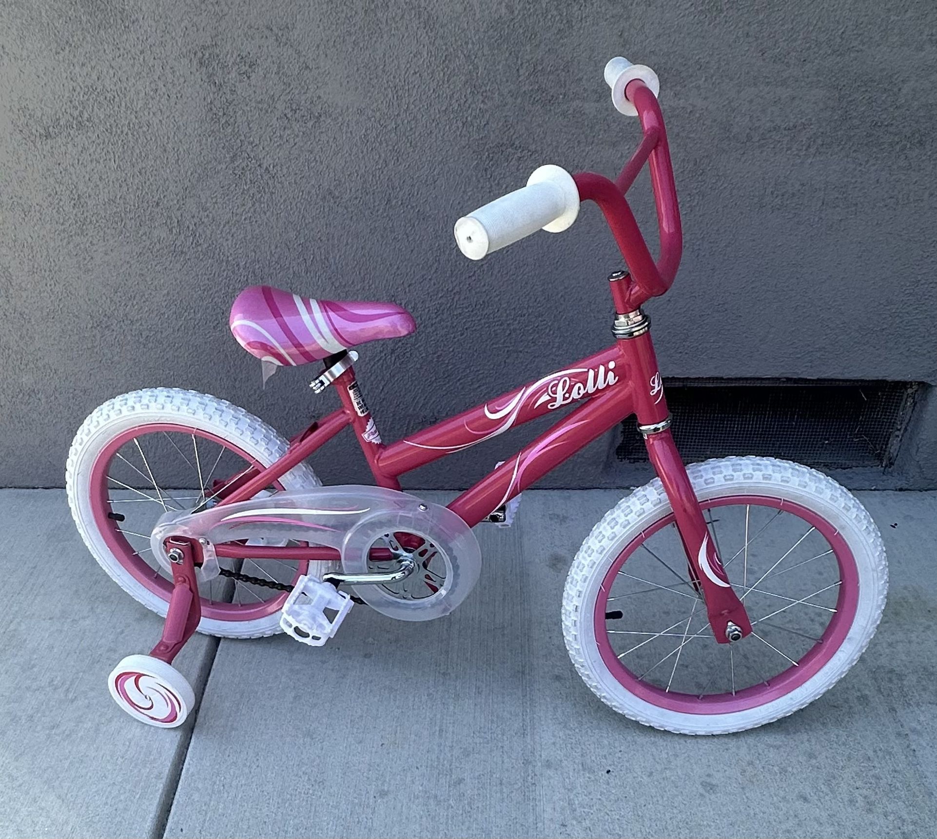 Pacific Cycle 16" Girls' Bike - Pink Pacific Cycle 16" Girls' Bike - Pink, Never Used 