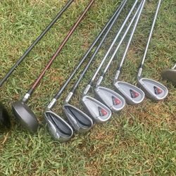 Used Gold Club Set 5-9, PW, Driver And Wood
