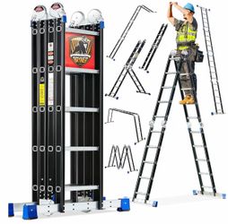 Brand new 19.6 ‘Aluminum folding ladder