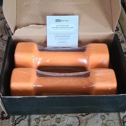 Cap Barbell Orange rubber 8lbs