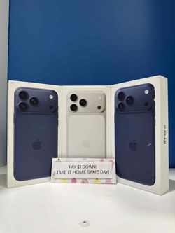 (Brand New) Apple iPhone 17 Pro Max - Pay $5 DOWN AVAILABLE - NO CREDIT NEEDED