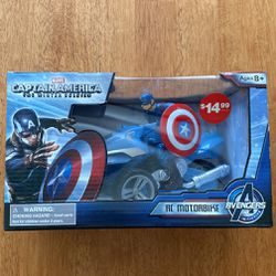 Marvel Captain America RC Motorbike 
