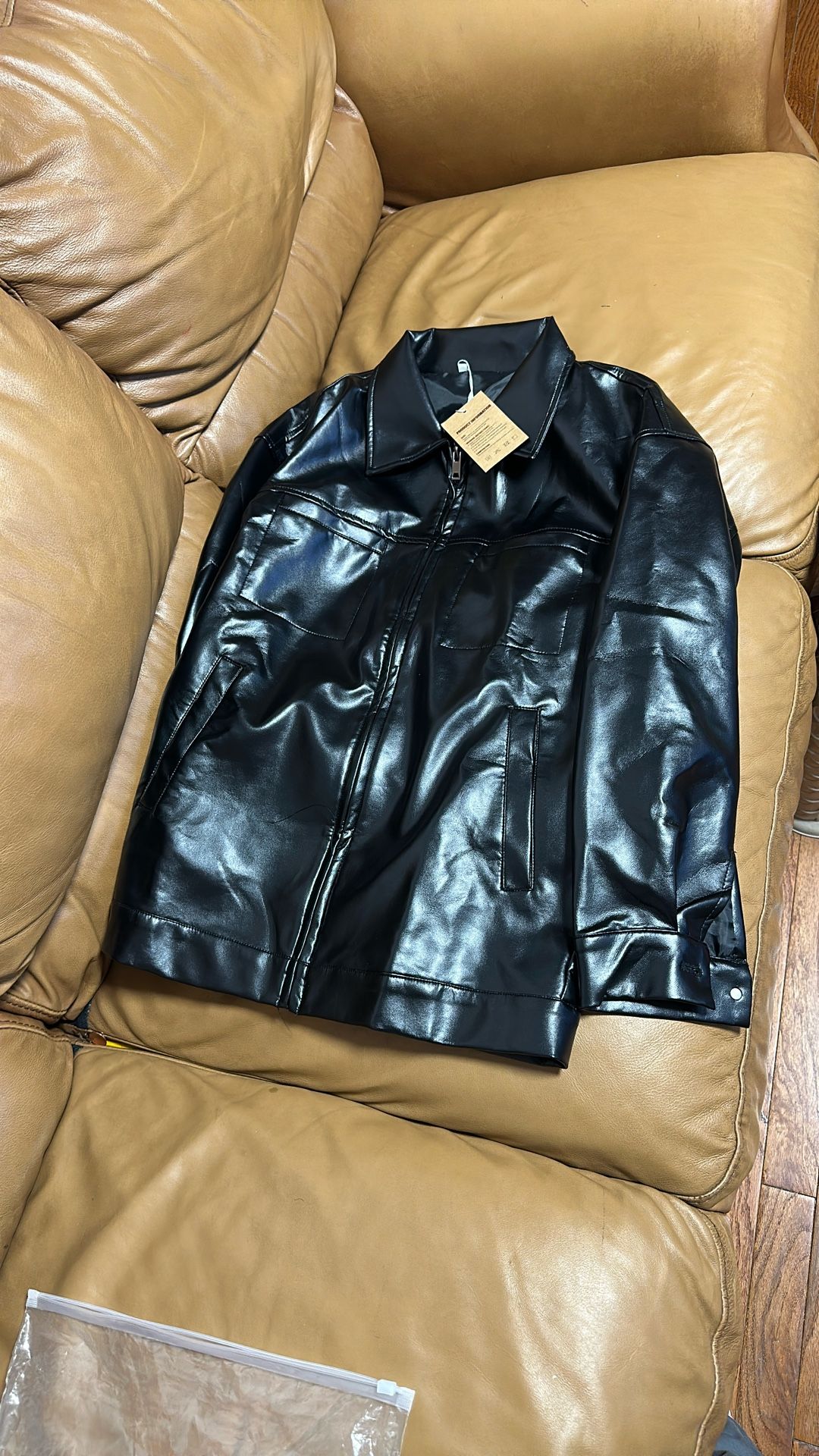 Leather jacket