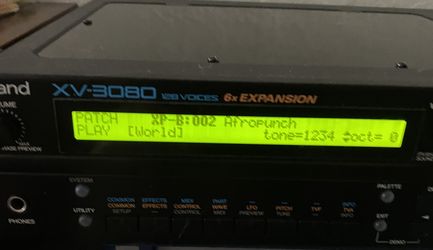 ROLAND XV3080 MODULE WITH 2 EXPANSIONS COUNTRY AND WORLD for Sale