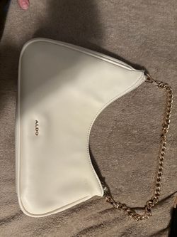 White aldo bag