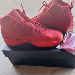 Air Jordan’s Gym Red 12’s Size 7y