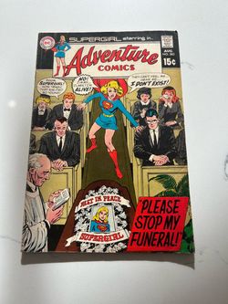 Adventure Comics Vol 1 #383 (DC 1969) Supergirl – Neal Adams/Curt Swan cover, VG