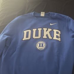 XL Nike Duke Crewneck Sweater