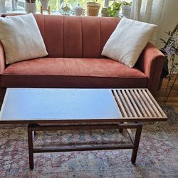 Maroon Kravet Furniture Sofa