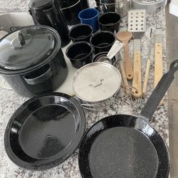 15+ Piece Full Camp Cooking Set
