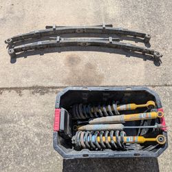 Tacoma Shocks, Springs, Rear Leafs