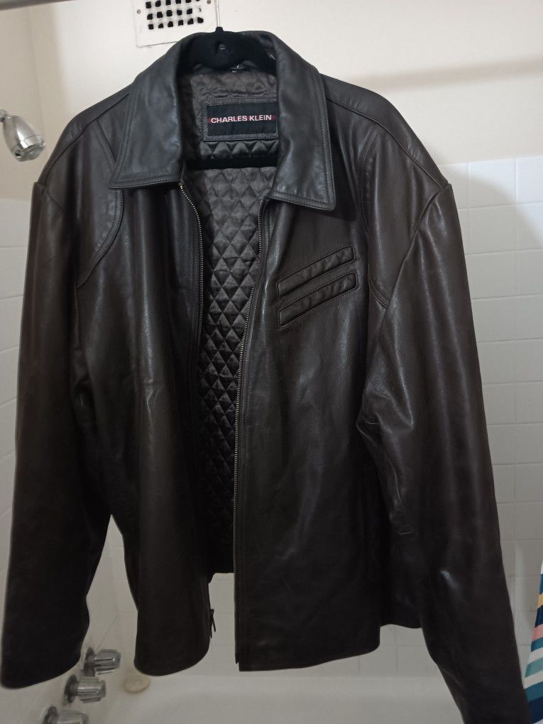 Charles Klein Leather Jacket 