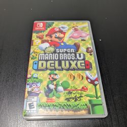 Super Mario Bros U Deluxe