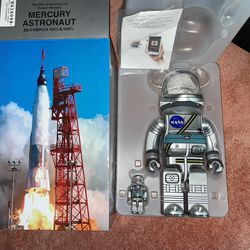 New Mercury Astronaut Bearbrick 100% 400%