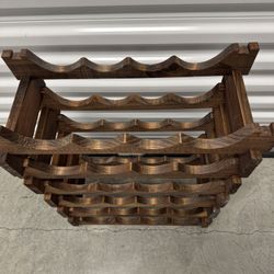 Wooden Wine Rack