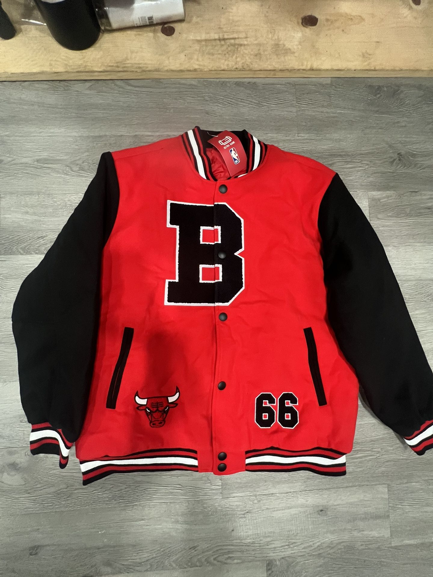 Chicago Bulls Varsity jacket Mens