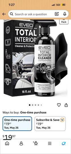 Car interior cleaning kit