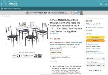 3 Black Dining Chairs - Table Not Include