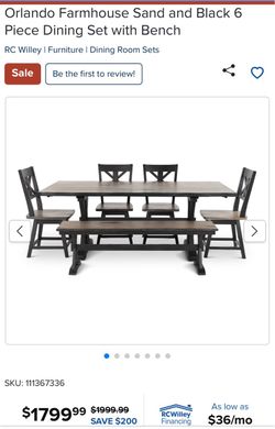 Dining Room Table Set