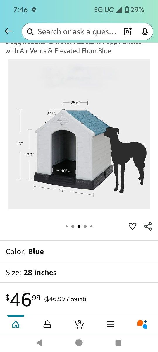 Plastic Dog House