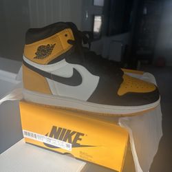 Jordan 1 Yellow Toe Size 10