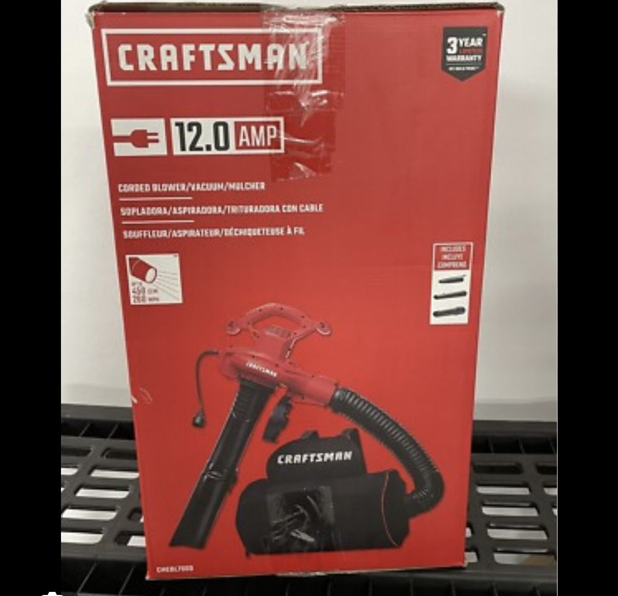 Craftsman 3 In 1 Vacuum/blower/mulcher