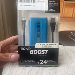 Hyper Microsystems Power Boost By Mophie Portable Charger 52 MAH 