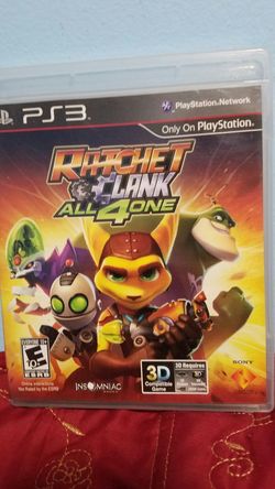 PS3 Ratchet and Clank All 4 One