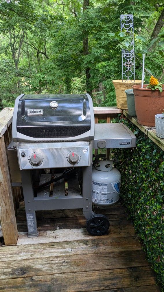 Weber Patio grill With propane